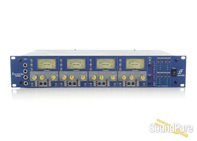 Focusrite ISA428 MKII Four Channel Preamp w/ ADC - Used — image 1