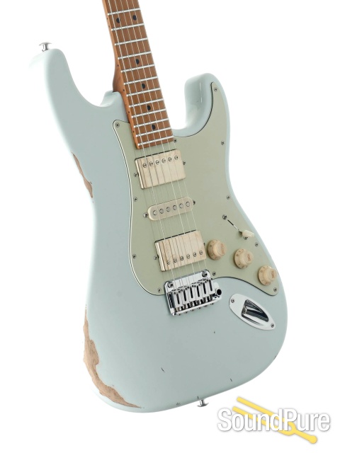 Suhr Ian Thornley Sonic White Electric Guitar #77218 — image 2