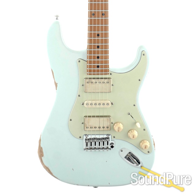 Suhr Ian Thornley Sonic White Electric Guitar #77218 — image 1