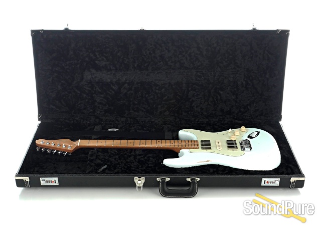 Suhr Ian Thornley Sonic White Electric Guitar #77218 — image 4