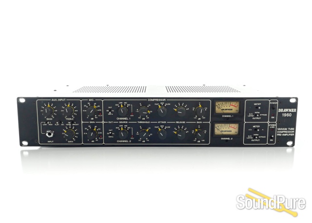 Drawmer 1960 Stereo Preamp Compressor - Used — image 1