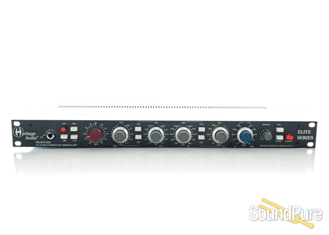 Heritage Audio HA81a Elite Channel Strip - Used — image 1