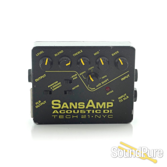 Tech 21 NYC Sans Amp Acoustic DI - Used — image 1