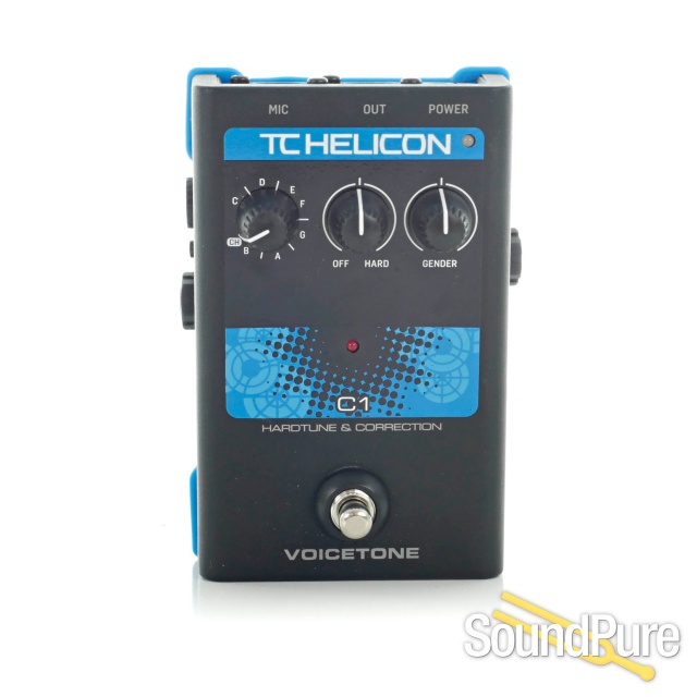 TC Helicon Voicetone C1 Vocal Effects Pedal - Used — image 1