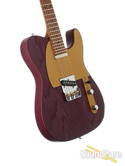 Suhr Andy Wood Signature Modern T Iron Red #JS1L3Q - Used — image 2