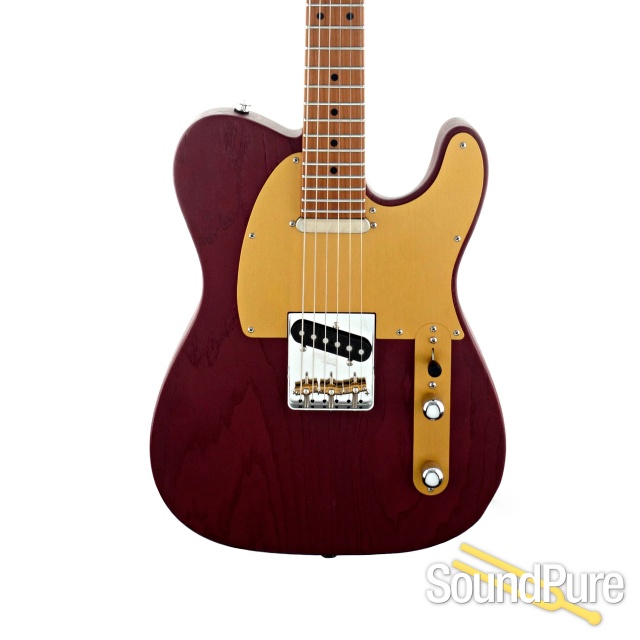 Suhr Andy Wood Signature Modern T Iron Red #JS1L3Q - Used — image 1