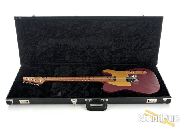 Suhr Andy Wood Signature Modern T Iron Red #JS1L3Q - Used — image 4