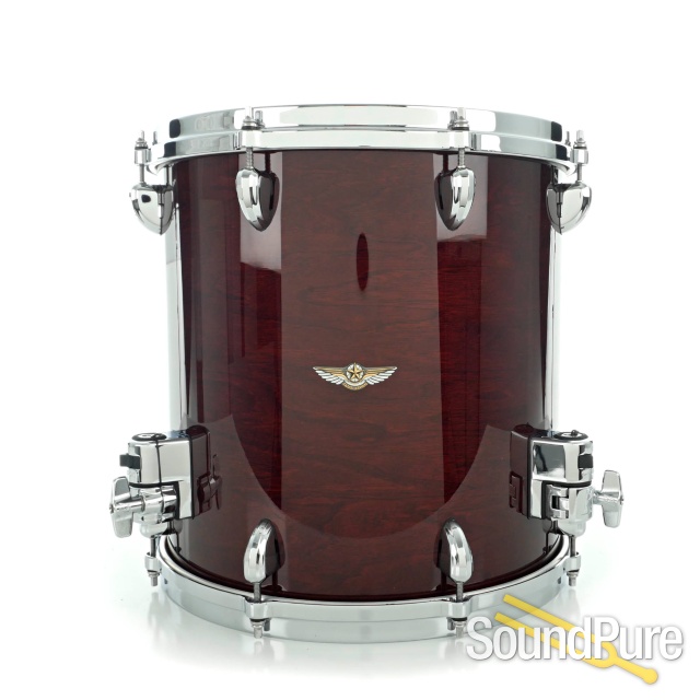 Tama 3pc Star Walnut Drum Set -Dark Mocha Walnut — image 3