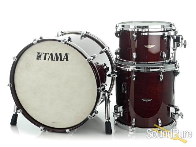 Tama 3pc Star Walnut Drum Set -Dark Mocha Walnut