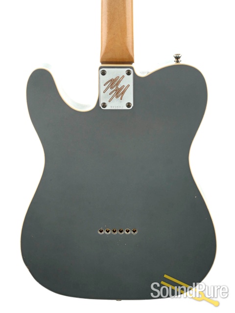 Mario T-Beast Hollow Hybrid Charcoal Frost Guitar #723842 — image 5