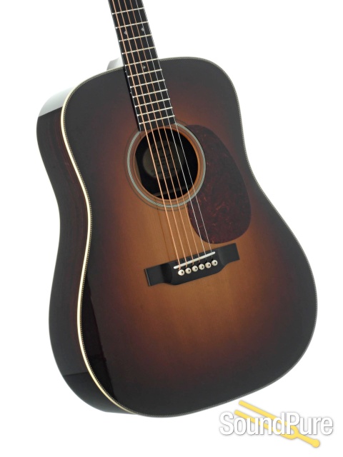 Bourgeois D Vintage HS Dark Sunburst Guitar #10092 — image 2
