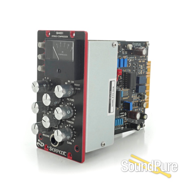 Serpent Audio SB4001 500-Series Stereo Bus Compressor - Used — image 2
