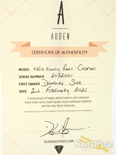 Auden Emily Rose Acoustic Guitar #2172001 - Used — image 4