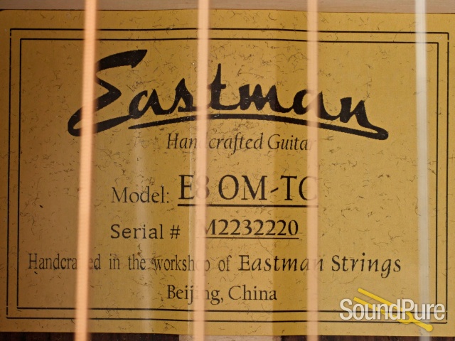Eastman E8OM-TC Acoustic #M2232220 - Used — image 7