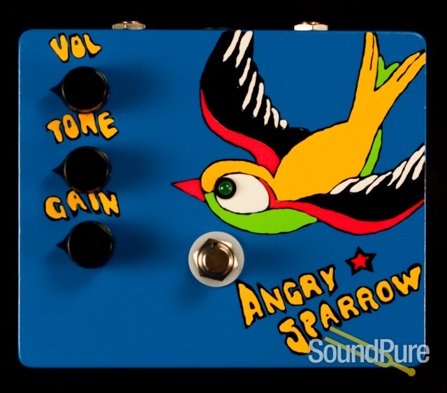 Flickinger Angry Sparrow Fuzz Pedal - Blue — image 1