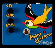 Flickinger Angry Sparrow Fuzz Pedal - Blue Flickinger Angry Sparrow Fuzz Pedal - Blue