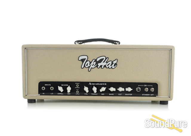 Top Hat T-35 AM Ambassador Amp Head #1253 - Used — image 1