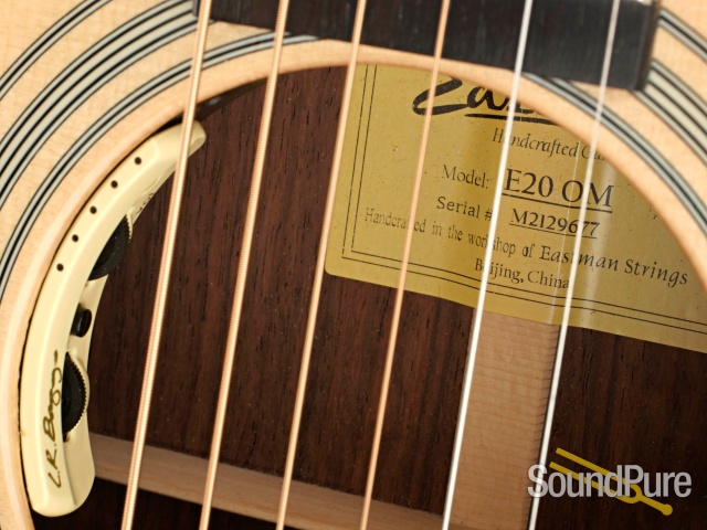 Eastman E20OM w/ L.R. Baggs Anthem #M2129677 - Used — image 8