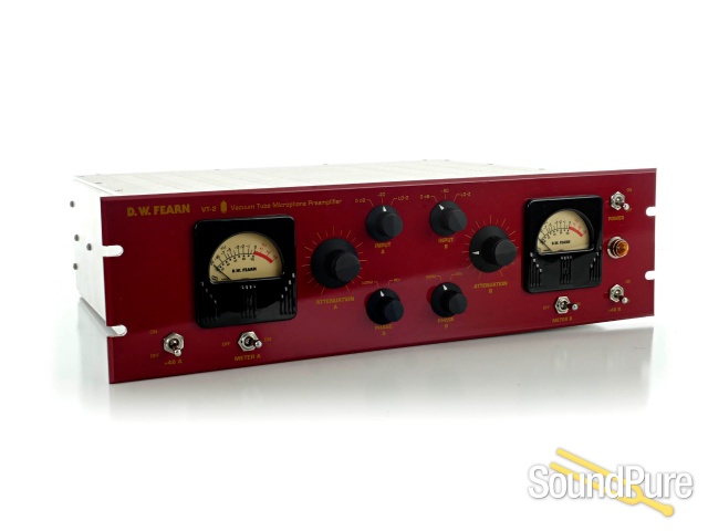 DW Fearn VT-2 Tube Dual Mic Preamp - Used — image 2