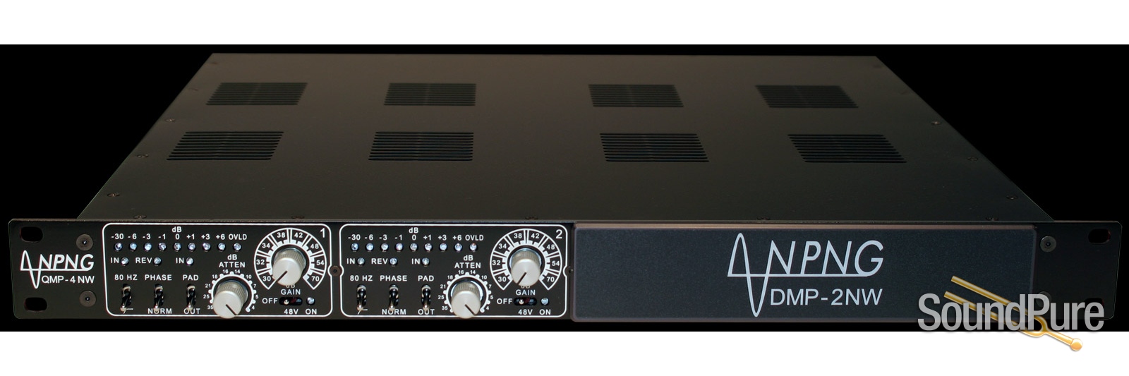NPNG DMP-2NW 2 Channel Microphone Preamp | Soundpure.com