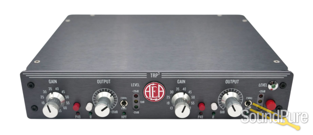 AEA TRP3 Compact Stereo Ribbon Microphone Preamp | Soundpure.com