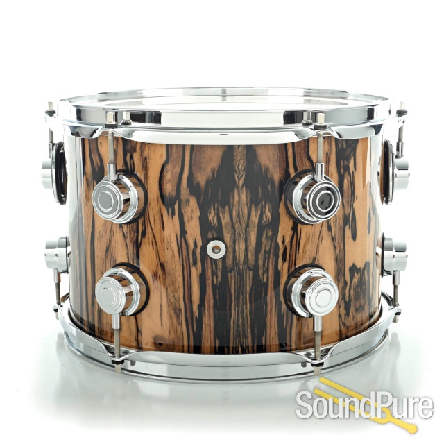 DW 3pc Collectors Exotic Series Maple Drum Set-Royal Ebony — image 11