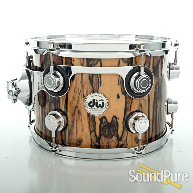 DW 3pc Collectors Exotic Series Maple Drum Set-Royal Ebony — image 12