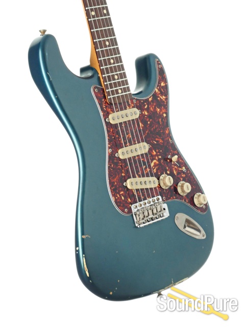 K-Line Springfield Lake Placid Blue Guitar #590186 - Used — image 2