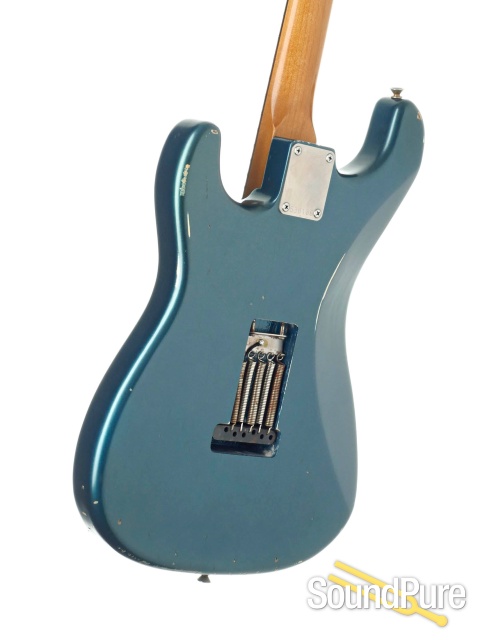 K-Line Springfield Lake Placid Blue Guitar #590186 - Used — image 3