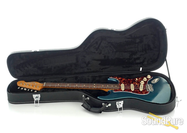 K-Line Springfield Lake Placid Blue Guitar #590186 - Used — image 4
