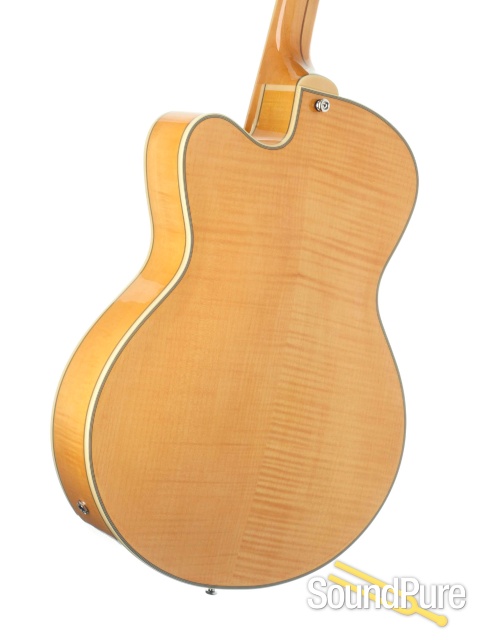 Comins GCS-16-2 Vintage Blonde Archtop Guitar #218079 — image 3