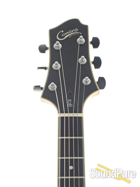 Comins GCS-16-2 Vintage Blonde Archtop Guitar #218079 — image 7