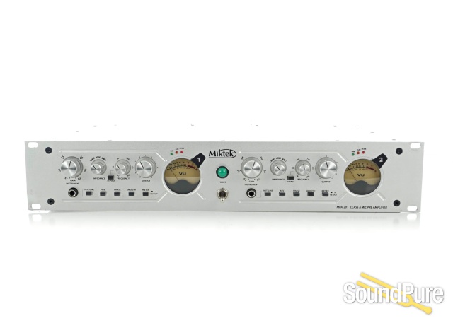 Miktek MPA-201 Dual Channel Class A Mic Preamp - Used — image 1