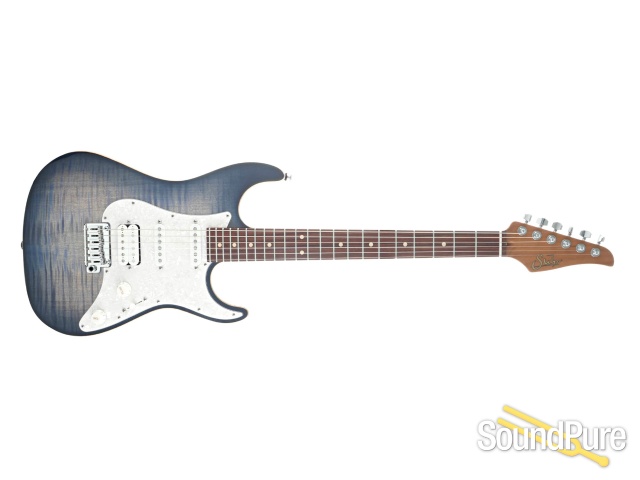 Suhr Standard Plus Trans Whale Blue Burst Guitar #68922 — image 8