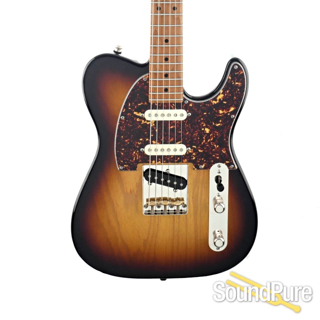 Anderson T-Icon In-Distress Tobacco Burst Guitar #07-16-23P — image 1