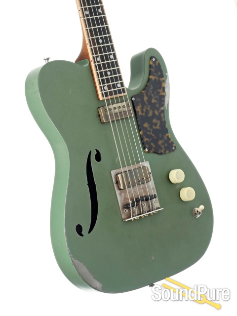 Mule Resophonics Mulecaster Baritone Electric Guitar - Used — image 2