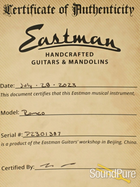 Eastman Romeo Semi-Hollow Electric Guitar #P2301387 — image 5