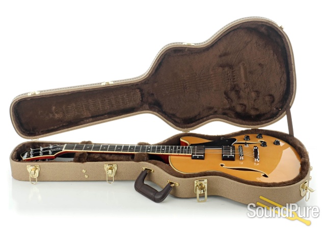 Comins GCS-1ES Blonde Semi-Hollow Electric #112325 — image 5