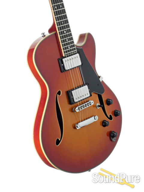 Comins GCS-1ES Violin Burst Semi-Hollow Electric #112319 — image 3