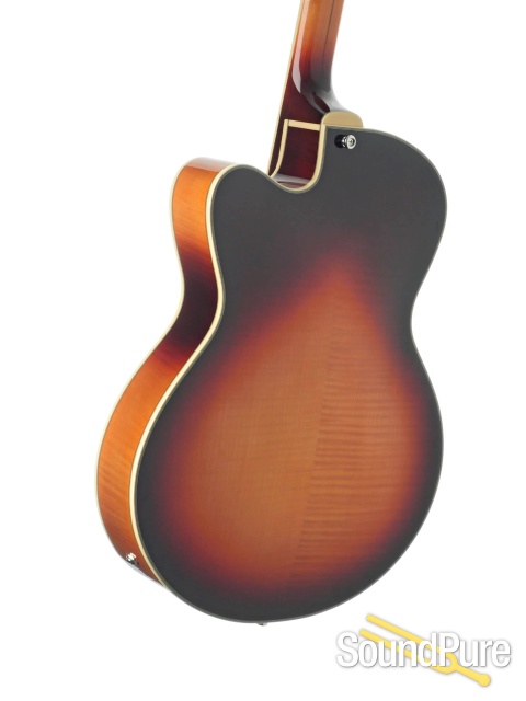 Comins GCS-16-1 Autumn Burst Archtop Guitar #118227 — image 2