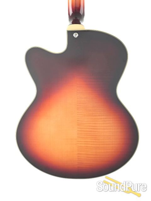 Comins GCS-16-1 Autumn Burst Archtop Guitar #118227 — image 5