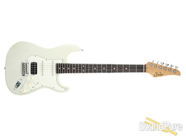 Suhr Classic S HSS Olympic White Electric Guitar #68889 — image 8