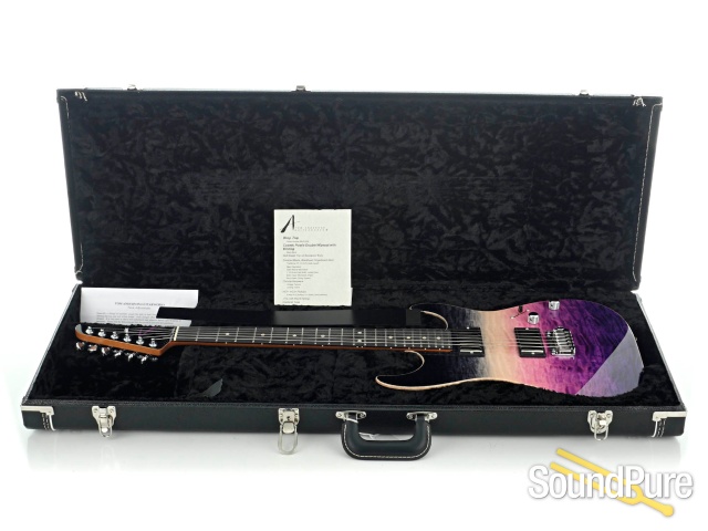 Anderson Drop Top Cosmic Purple Wipeout Guitar #08-03-23A — image 6