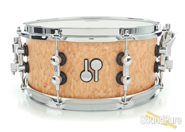 Sonor 6x13 SQ2 Thin Birch Snare Drum-Birdseye Amber — image 1