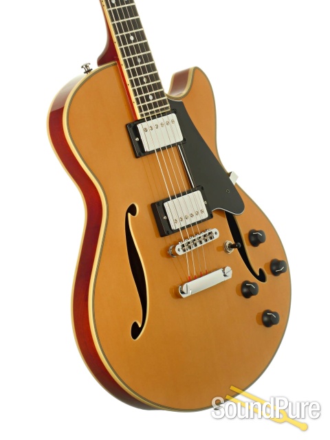 Comins GCS-1ES Vintage Blonde Electric Guitar #112256 - Used — image 2