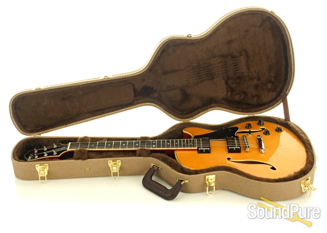 Comins GCS-1ES Vintage Blonde Electric Guitar #112256 - Used — image 4