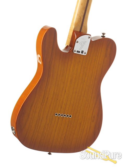 Fender CS Honeyburst Tele Electric Guitar #15098 - Used — image 2