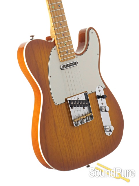 Fender CS Honeyburst Tele Electric Guitar #15098 - Used — image 3