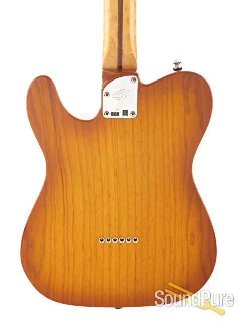 Fender CS Honeyburst Tele Electric Guitar #15098 - Used — image 5