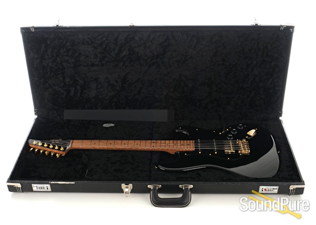 Suhr Mateus Asato SS Classic S Black Electric Guitar #68936 — image 4